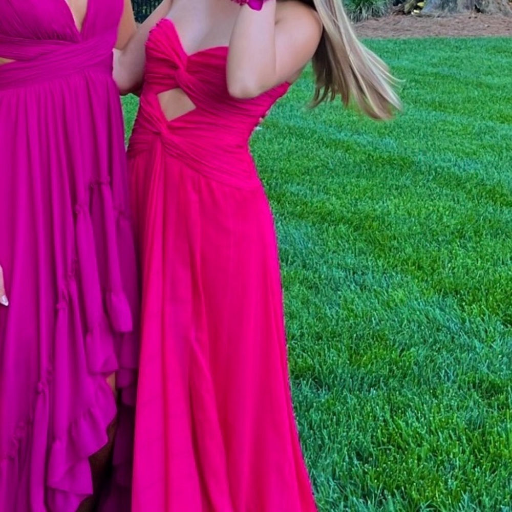 Likely Clea Gown in Raspberry - Picture 5 of 5